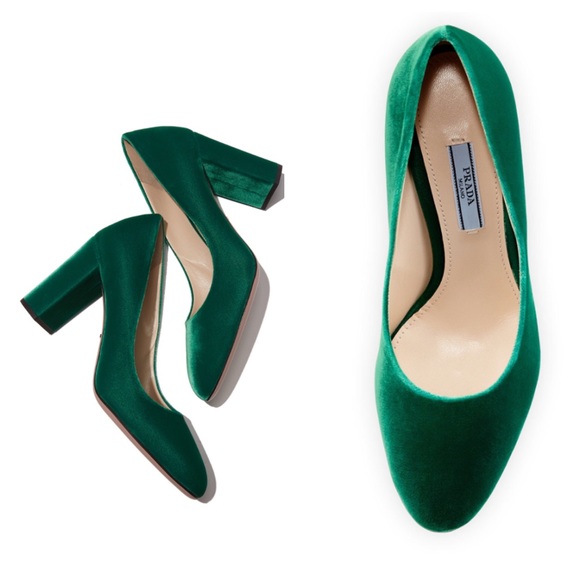 Prada Shoes - Brand new velvet Prada
